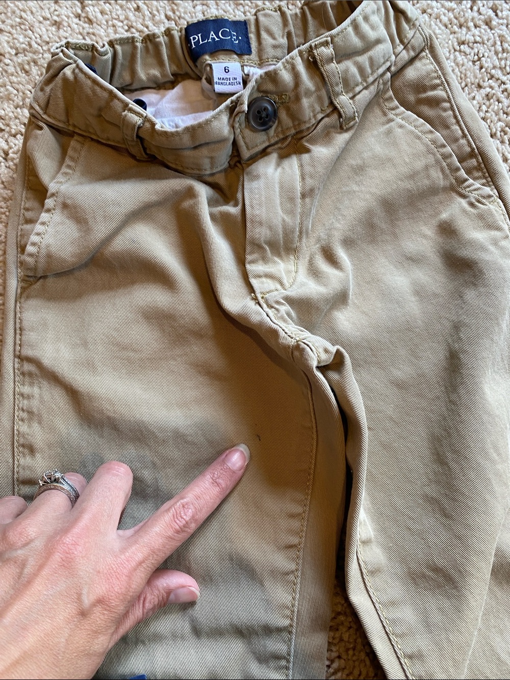 Boys Casual Pants Bundle - Navy and Tan Shades - Picture 5 of 6
